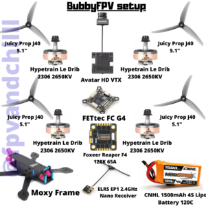 BubbyFPV setup 2022